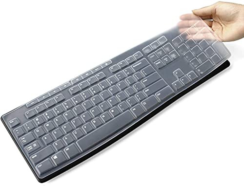 LOGITECH PROTECTIVE COVERS FOR K270 KEYBOARD - SILICONE - CLEAR New