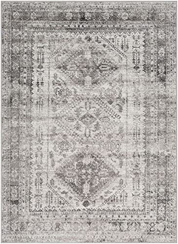 B07TQ9GHSF Traditional Area Rug Rectangle 5'3" x 7'3" New