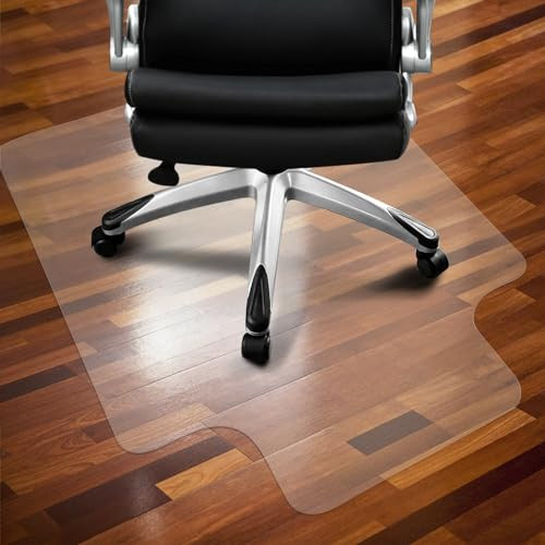 Office Chair Mat for Hardwood Floor Tile Floor 47"x36" B08BFDWGFN - Transparent New