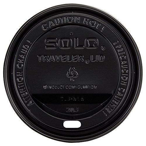 Dart Solo Traveler Black Dome Hot Cup - 100 Pack New