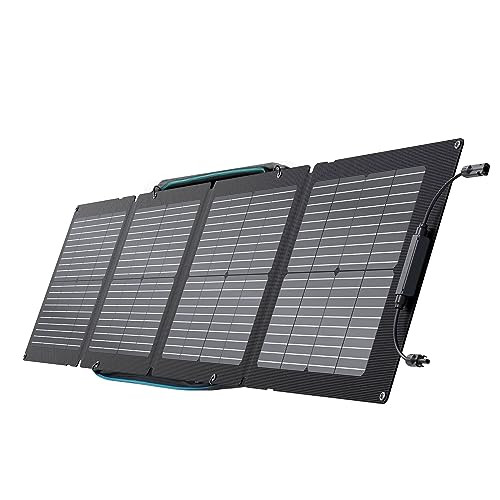 EF ECOFLOW 110W Portable Solar Panel B0B7KY3D15 - Gray New