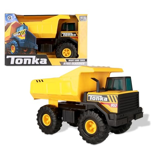 Tonka Steel Classics Mighty Dump Truck Steel & Sturdy Plastic B07ZV1VGJ1-NEW New
