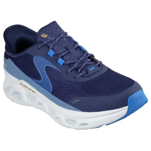 SKECHERS GLIDE STEP ATLUS SLIP-INS - SIZE: MEN 10.5 - BLUE