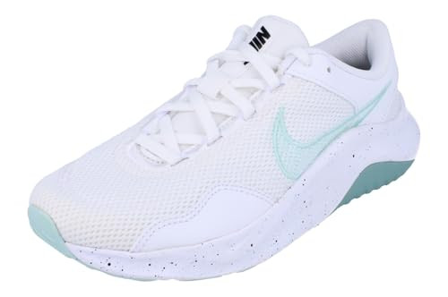 Nike Womens Legend Essential 3 NN Running Trainers Shoe UK 7.5 White Jade Black New