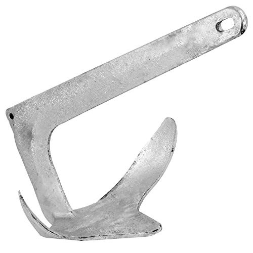 Five Oceans FO341 Bruce Style Claw Anchor, 22 Lb / 10 Kg Hot Dipped Galvanized New