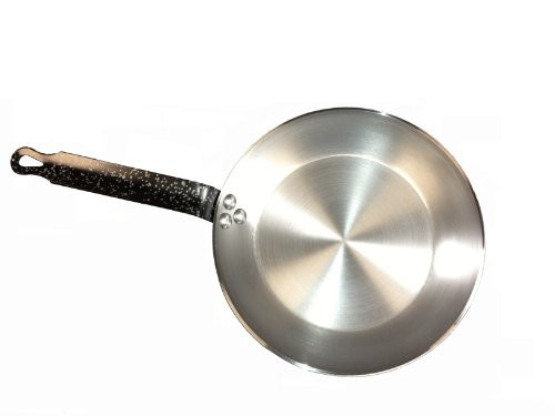 Paderno World Cuisine 19 5/8" Heavy Duty Carbon Steel Frying Pan - NEW New