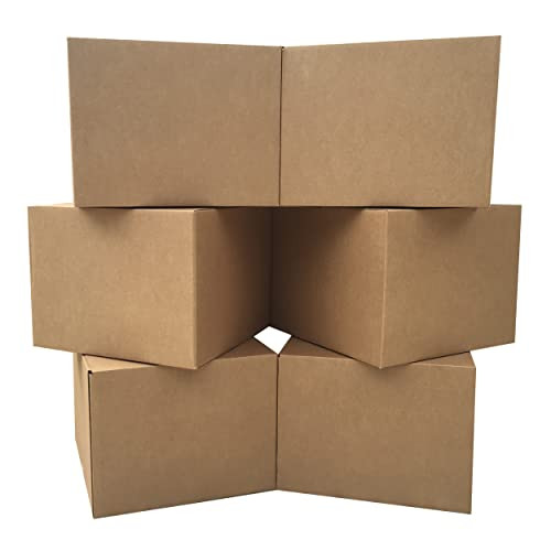UBMOVE Large Moving Boxes 20'' x 20'' x 15'' Pack of 6 Cardboard Boxes New