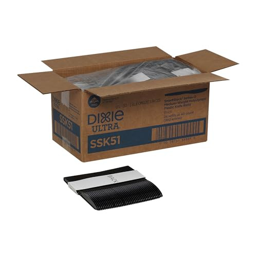 Dixie SSK51 SmartStock Plastic Cutlery Refill, Knives New