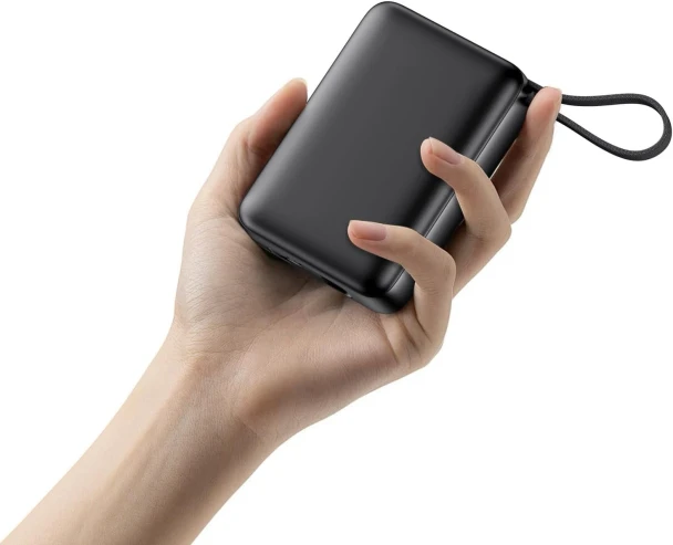 GENERIC PORTABLE CHARGER POWER BANK 50000MAH, 22.5W FAST CHARGER - BLACK