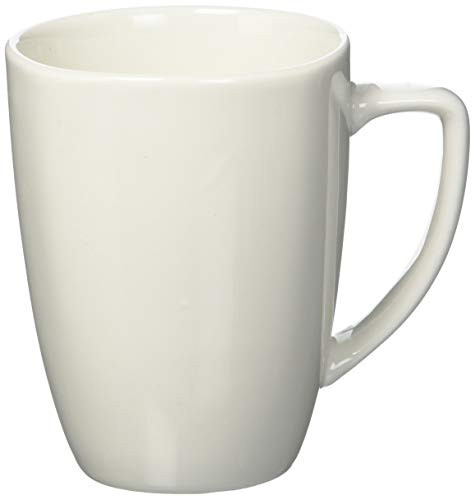 Gibson Home CIOFFE CUP SET ZEN BUFFETWARE White 12 Oz New