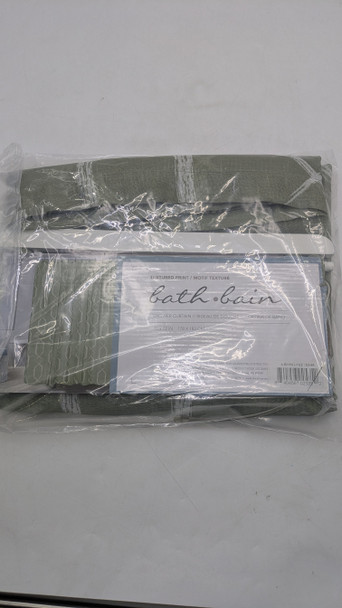 Duck River Arcadia Shower Curtain - Sage/Green Size: 70 x 72in New