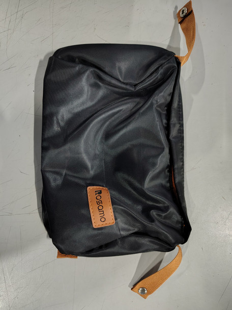 ROSAMO TOILETRY BAG FOR TRAVEL - BLACK