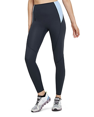 ON MOVEMENT TIGHTS LONG - SIZE: WOMEN S - NAVY/STRATOSPHERE New