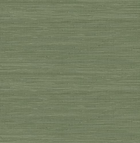 NuWallpaper x Society Social Classic Faux Grasscloth Peel and Stick Wallpaper New