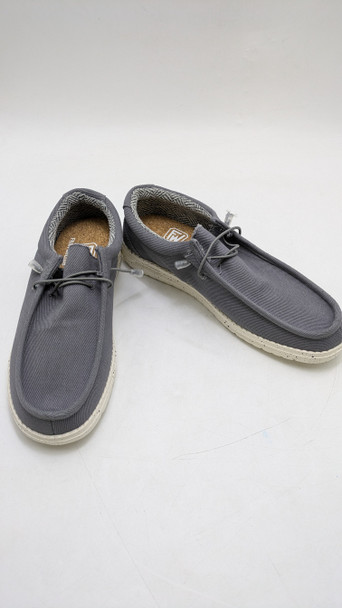 FW FRAN WILLOR Men's Slip-On Casual Loafers Shoes, Size: 9-9.5 Color: Gray