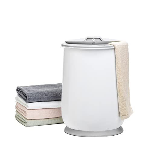 Smileader Large Portable Towel Warmer Barrel - Elegant White New