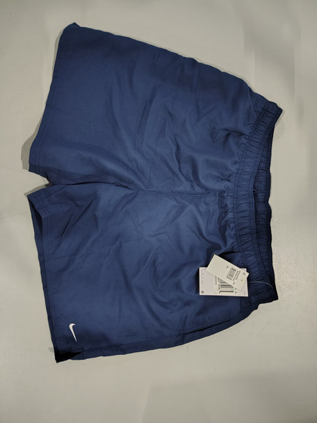 NIKE MEN'S SOLID ESSENTIAL VOLLEY SHORTS 7 IN - SIZE: MEN XL - MIDNIGHT NAVY New