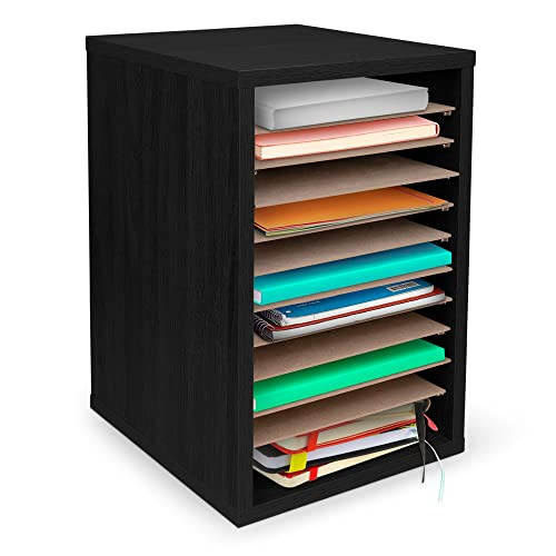AdirOffice Classroom Mailbox 11 Compartment Wooden Mail Organizer B07DDQMZV1 New