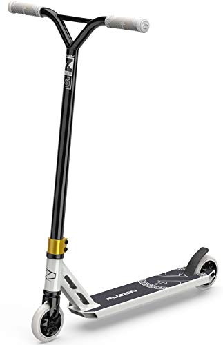 Fuzion X-5 Pro Trick Scooter Best for Kids Teens & BMX Scooter Tricks - Cream New