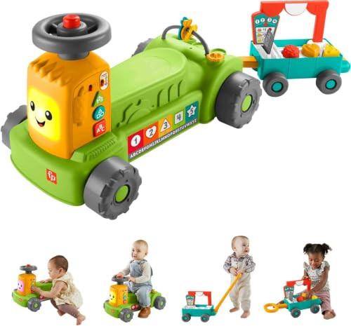 Fisher-Price Baby Toddler Toy Laugh & Learn Farm to Market Tractor B0BSMSJSD1 New