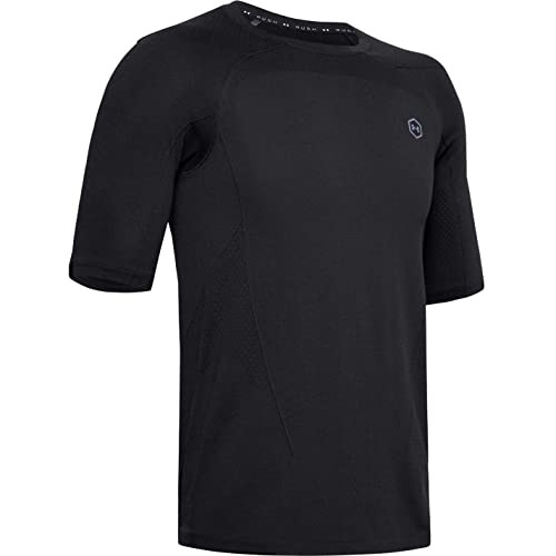 Under Armour Rush Seamless Compression T-Shirt AW20 - Large - Black New