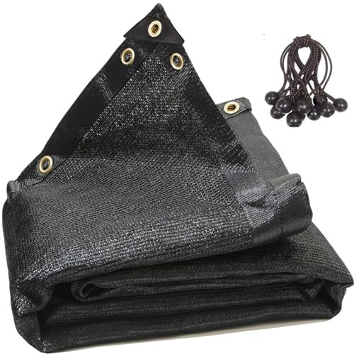 90% Black 10ft x 20ft High Density Fabric Shade Sun Shade Cloth Shade Mesh New