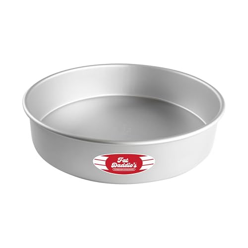 Fat Daddio's Round Cake Pan, 13 x 3 Inch, Silver New