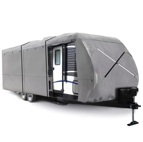 XGEAR Thick 6-Ply Top 24'-27'Travel Trailer RV Cover Windproof Ripstop New
