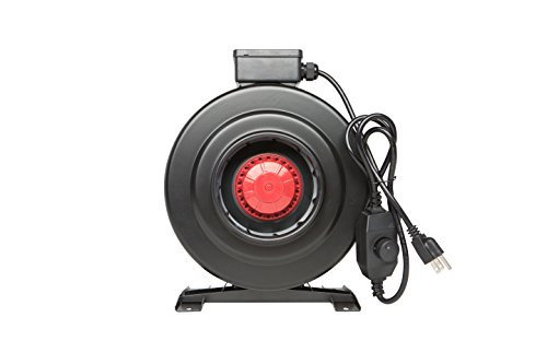 HYDRO PLANET 8" 800 CFM Inline Duct Fan Built-In Variable Speed Controller New