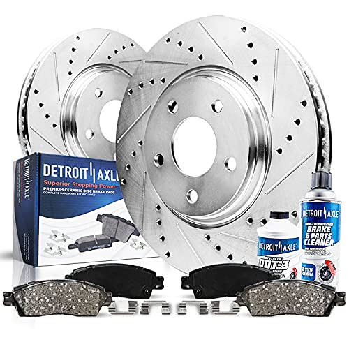 Detroit Axle Front Brake Kit for Chrysler 200 Sebring Avenger Caliber New