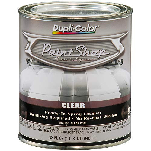 Dupli-Color (BSP300-2) Paint Shop Gloss Clear Finish Top Coat (2 Pack) - NEW New