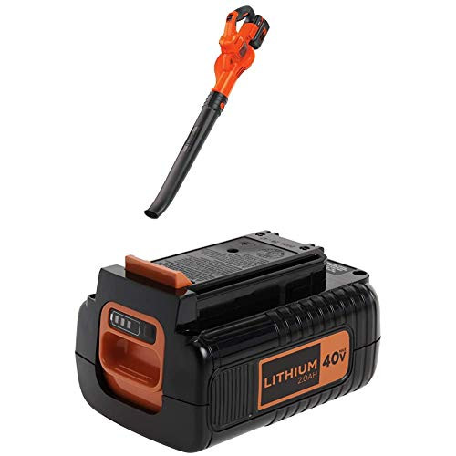 Black+Decker LSW40C Lithium Sweeper + 40-Volt Battery Pack New