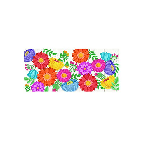 Evergreen Flag Bring Me Flowers Sassafras Switch Mat 22" x 10" B08MWN19RG New