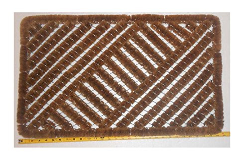 Coconut Fiber Works Scraper Door Mats Handmade B07B4KRC8K - NEW New