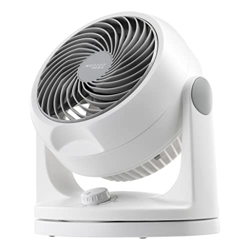 IRIS USA WOOZOO Oscillating Vortex Portable 3 Speed 6 Head B071698HX8 - White New