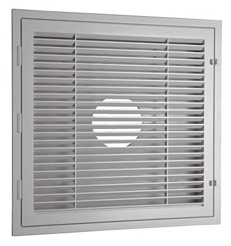 HaVACo 2'x2' Louver Return Grille Filter Grid ABS Plastic Lay-In Return - White New
