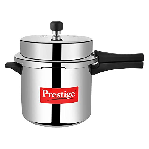 PRESTIGE POPULAR PRESSURE COOKER 6.0 LTR - SILVER