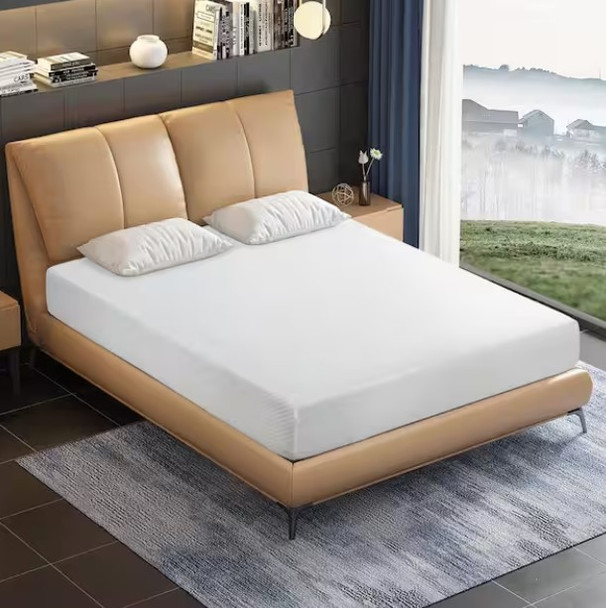 FACTORY DIRECT WHOLESALE FULL GEL MEMORY FOAM MATTRESS MEDIUM FIRM 8 IN - WHITE New
