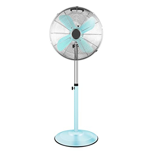 Simple Deluxe 16 Inch Stand Fan Adjustable Heights Ocillation B097B85Z4X - Gold New