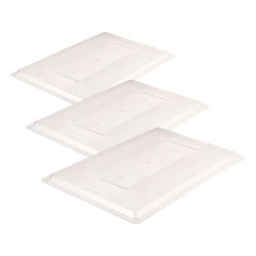 Rubbermaid Commercial Storage Box Lid for 8.5,12.5, 16.5, & 21.5 Gallon Pack 3 New
