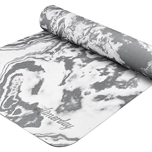 AIMERDAY Non Slip Yoga Mat Eco Friendly TPE Exercise Mat Premium Print 72"x24" New