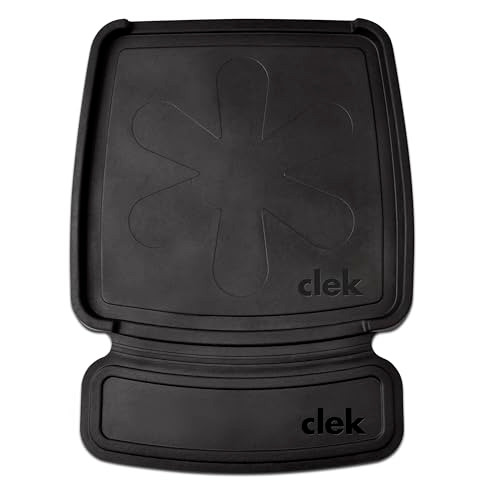 Clek Mat-Thingy Car Seat Protector Featuring LATCH-Compatible Design - Black New
