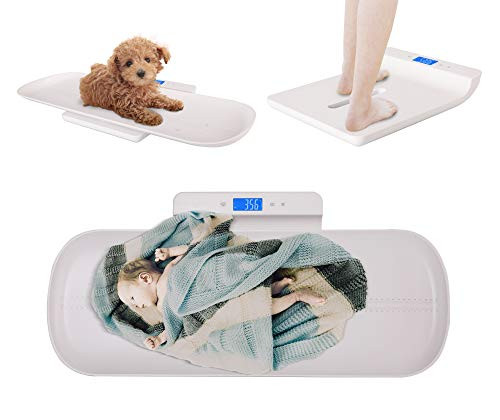 KAZETECH BABY SCALE, PET SCALE, MULTI-FUNCTION DIGITAL SCALE - WHITE