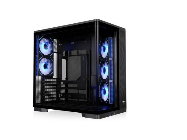 Thermaltake Arcus 380 TG ARGB; Mid Tower Chassis; 4mm Curved Tempered Glass;