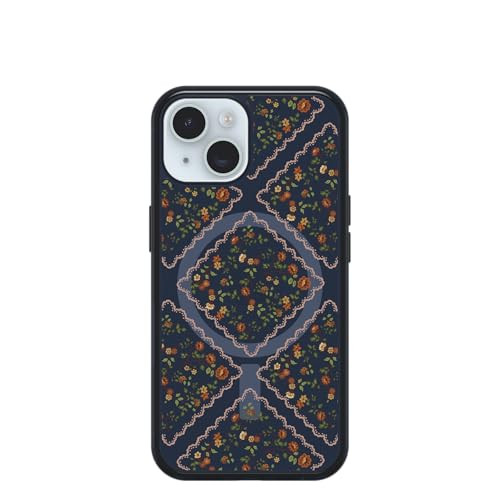 OTTERBOX IPHONE 17E/16E/15/14/13 SYMMETRY SERIES CASE- BLUE FLORAL ROMANCE BLUE