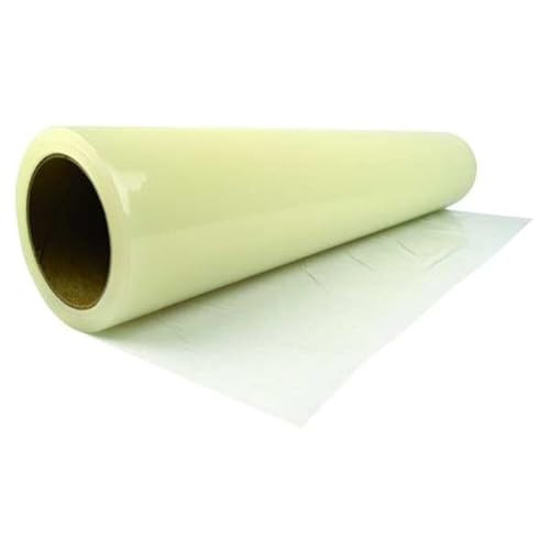 Carpet Protection, 36 In. x 200 Ft., Clear New