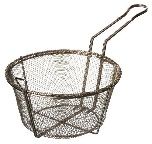 Browne 9-1/2 Wire Fry Basket New