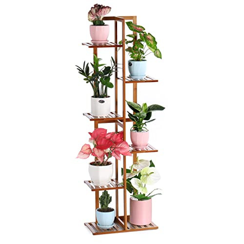 Gar-Life Bamboo Plant Stand for Indoor&Outdoor Plants Brown New