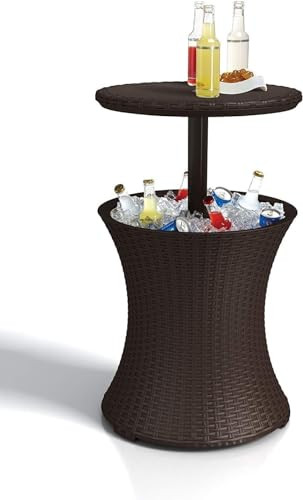 Cool Bar Rattan Keter Brown New