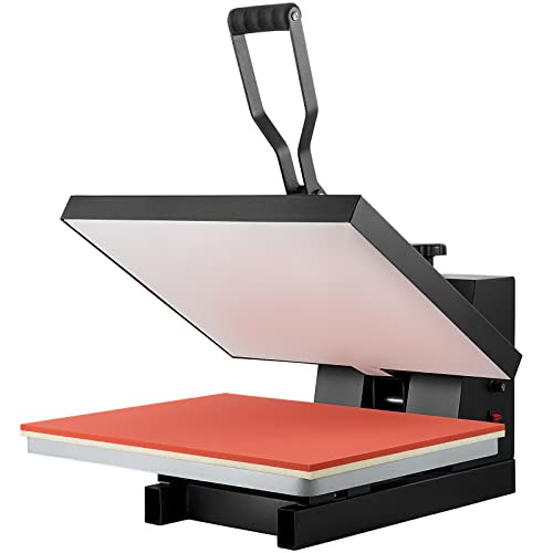 VEVOR HEAT PRESS 16X20 1700W POWER HEAT MACHINE HIGH PRESSURE TL4050-1 - BLACK